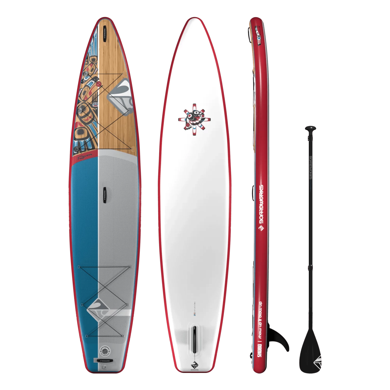 Shubu Raven 12'6" Inflatable Paddle Board 3 Shubu Raven 12'6" Inflatable Paddle Board