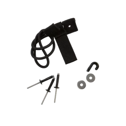 Pelican Black Paddle And Rod Tie-Down